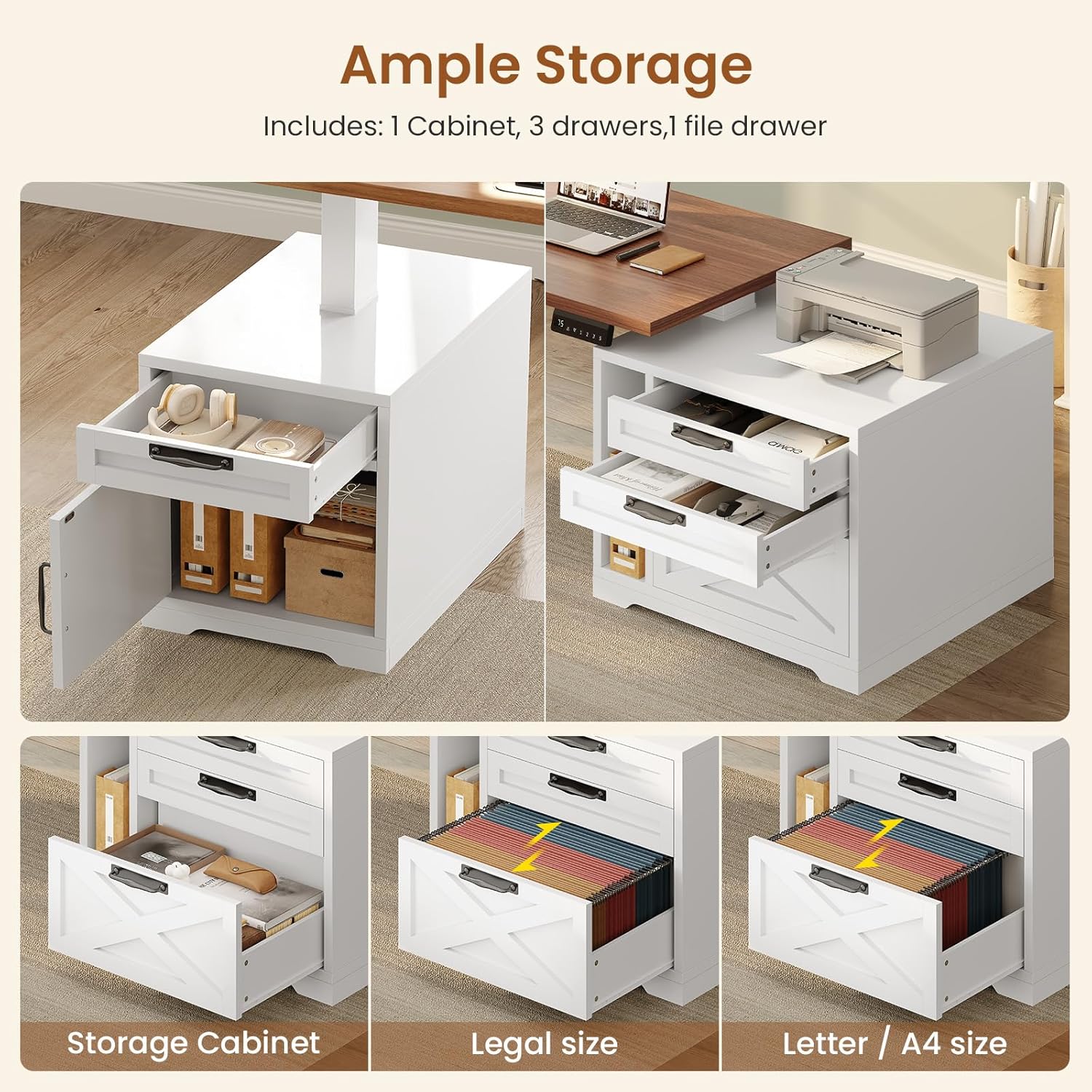 Г-образный регулируемый по выс – обзор и цена Office Furniture Outlet