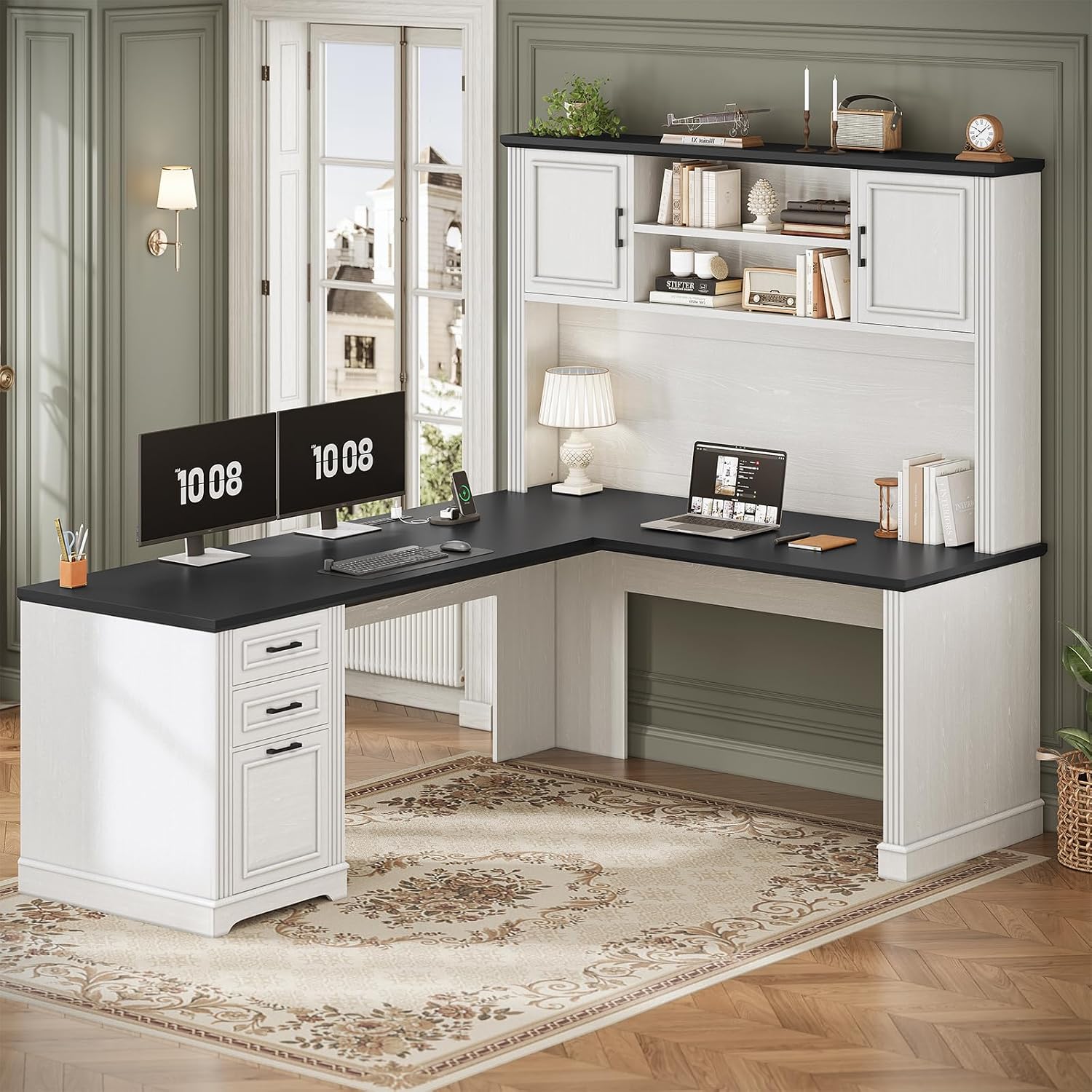 Угловой стол в форме буквы L с – обзор и цена Office Furniture Outlet