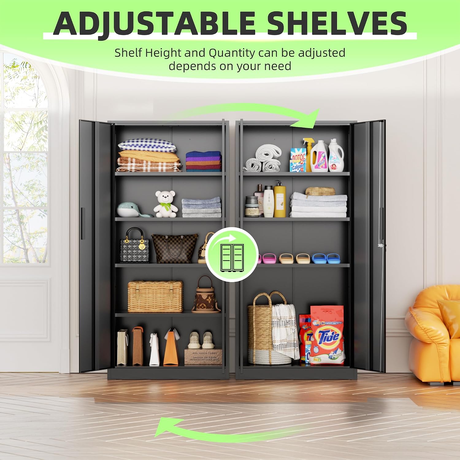 Высокий металлический шкаф-орг – обзор и цена Office Furniture Cabinets