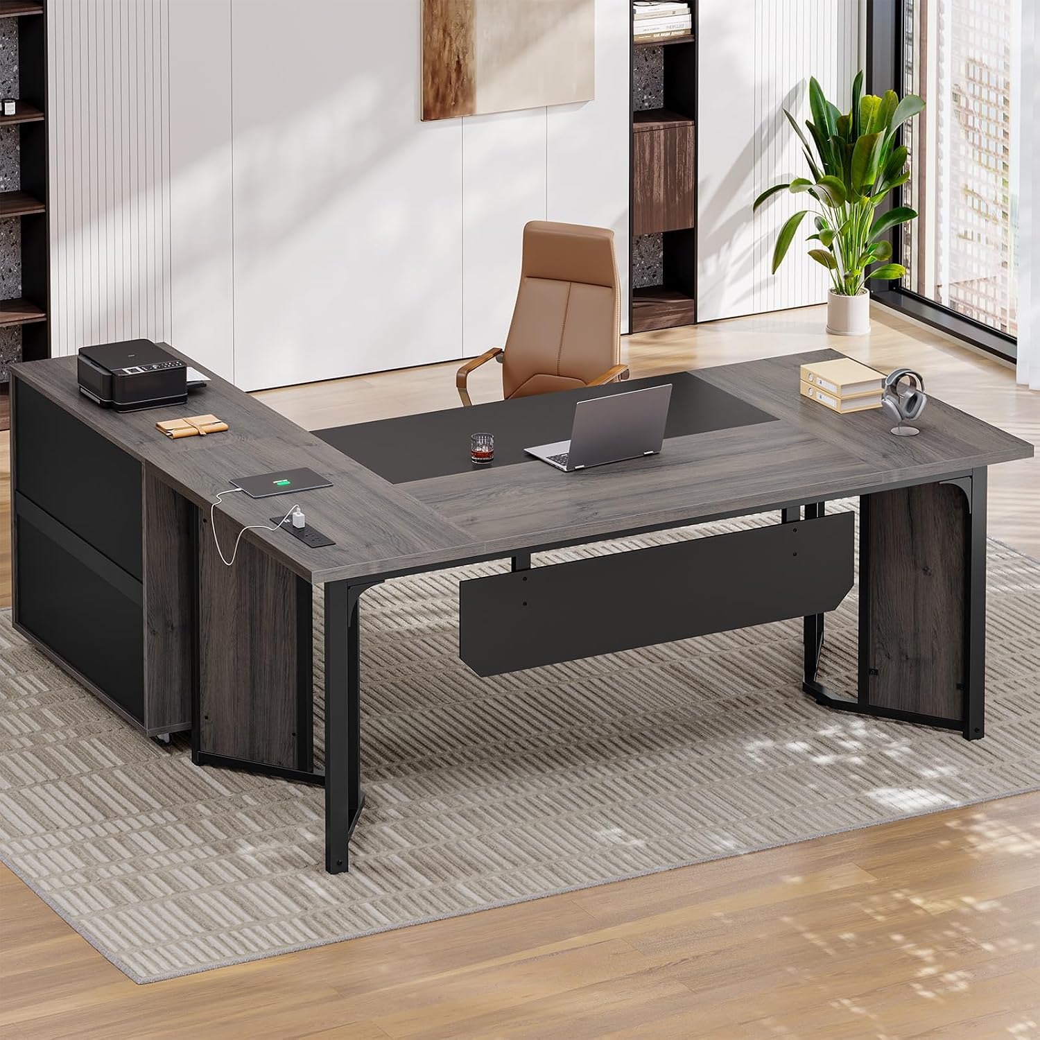 Письменный стол длиной 63 дюйм – обзор и цена Office Furniture Outlet