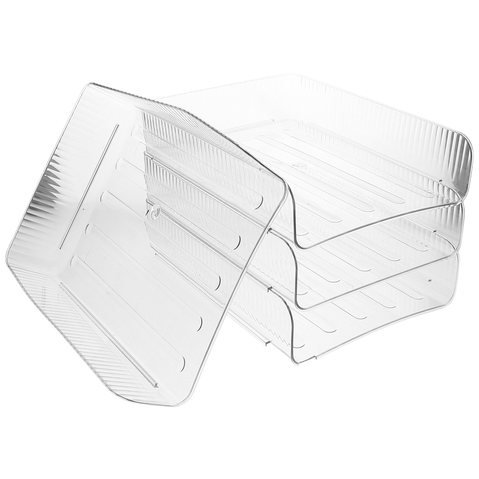 4 шт. прозрачных настольных ор – обзор и цена Desktop Filing Tray