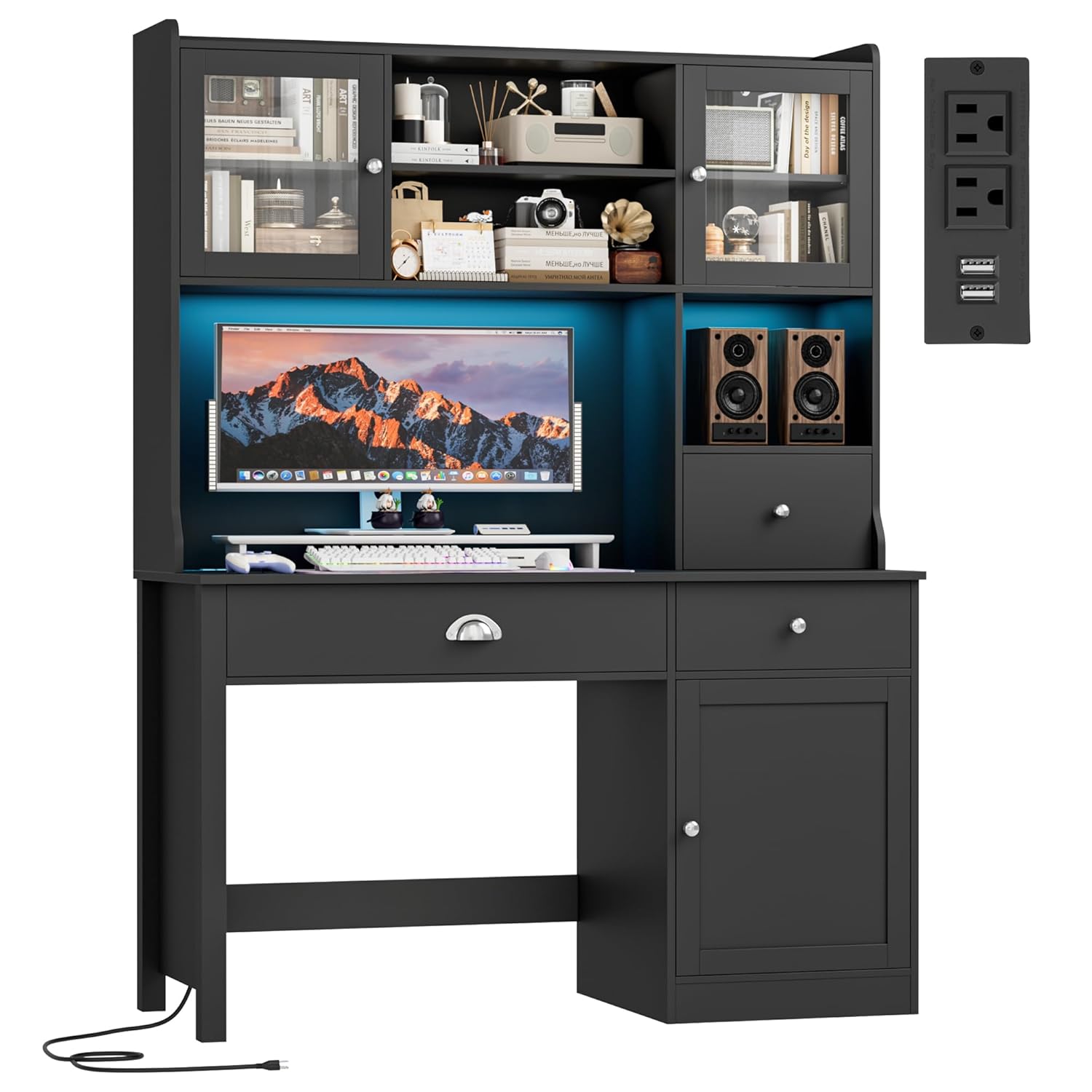 Компьютерный стол 65 дюймов с  – обзор и цена Office Furniture Outlet