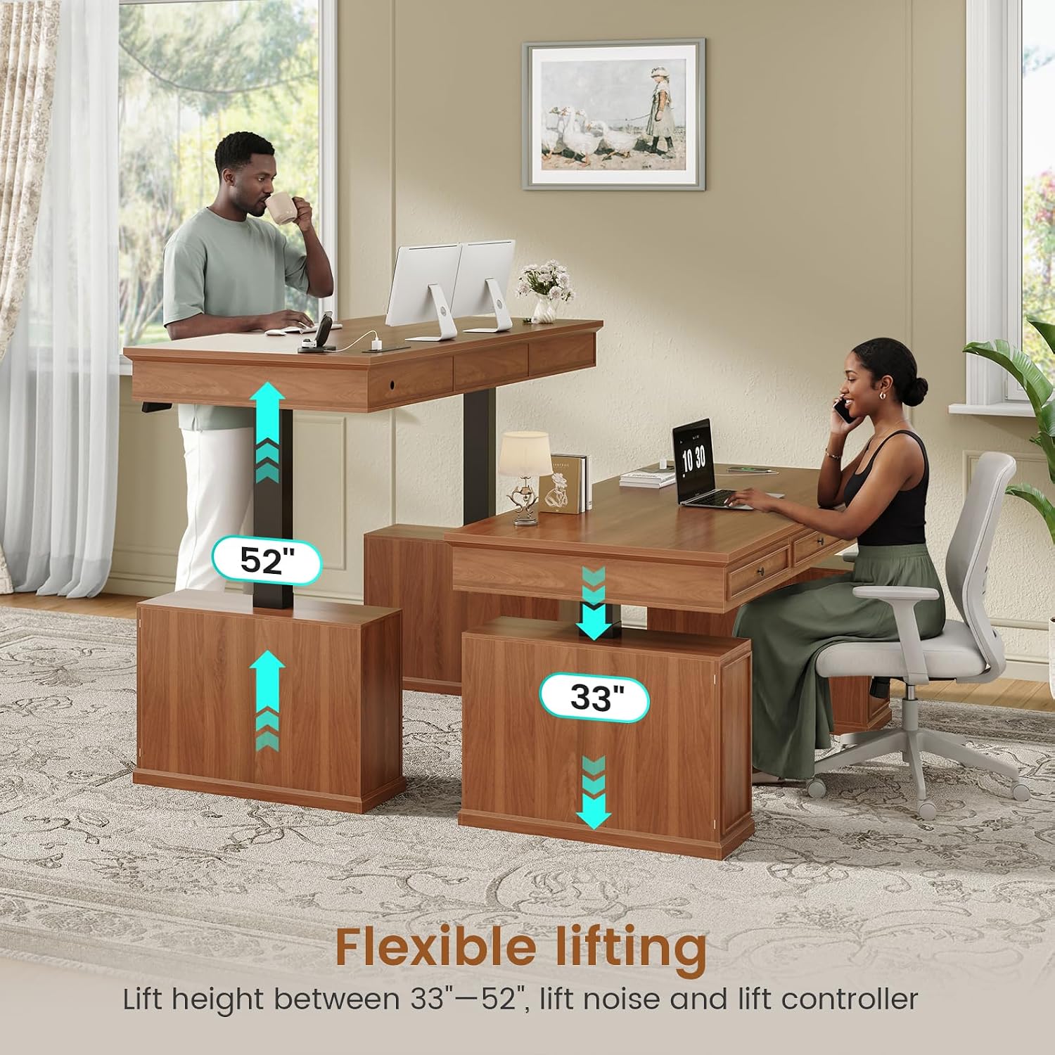 Электрический стоячий стол в с – обзор и цена Office Furniture Outlet
